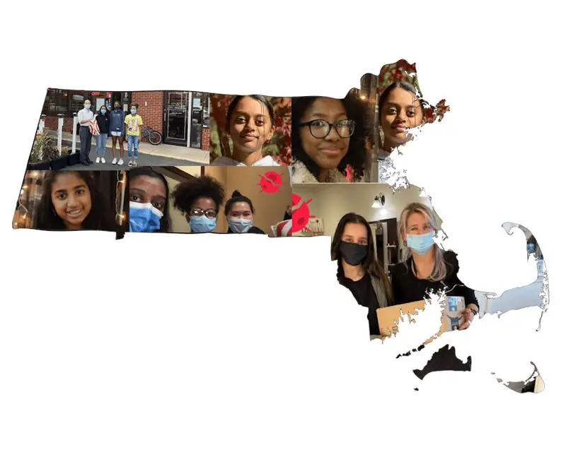 Map of Break the Outbreak chapters in Massachusetts