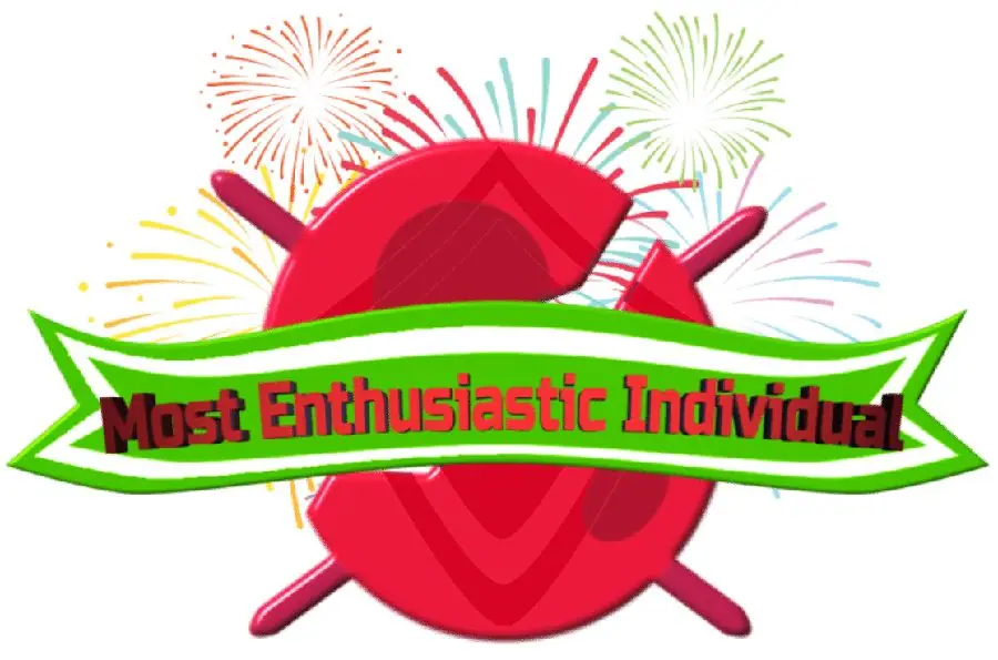 Most enthusiastic individual