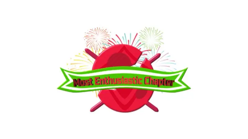 Most enthusiastic chapter