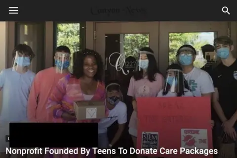 Canyon News: Nonprofit Founded By Teens To Donate Care Packages